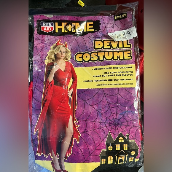 Rite Aid Devil Costume - AS IS - Picture 1 of 2